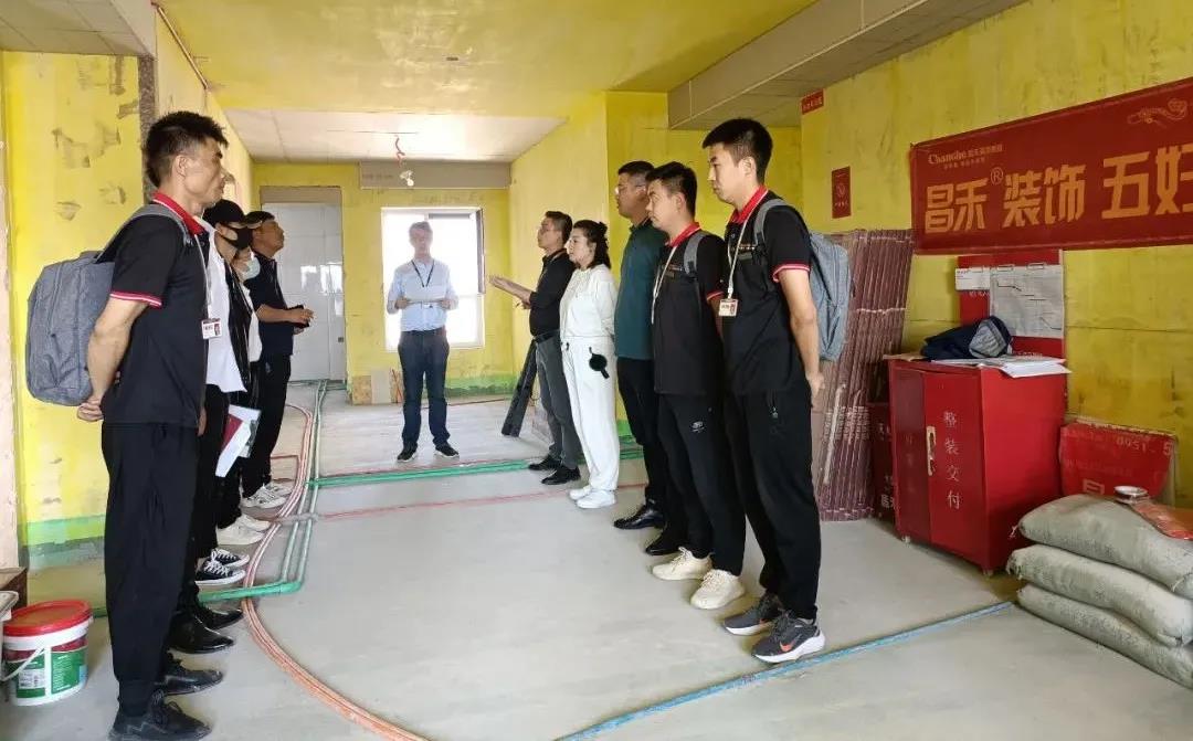 昌禾裝飾【鳳凰華府】工地聯(lián)檢丨鏡頭紀(jì)實(shí)，讓每個(gè)工地都禁得住考驗(yàn)！