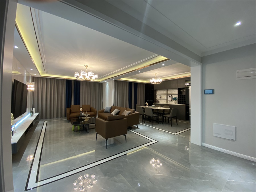 實景拍攝丨世茂世悅府 165㎡輕奢裝修實景圖 實景拍攝丨世茂世悅府 165㎡輕奢裝修實景圖