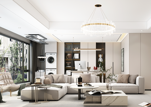 中海凱旋門135平米現(xiàn)代風效果圖 中海凱旋門135平米現(xiàn)代風效果圖