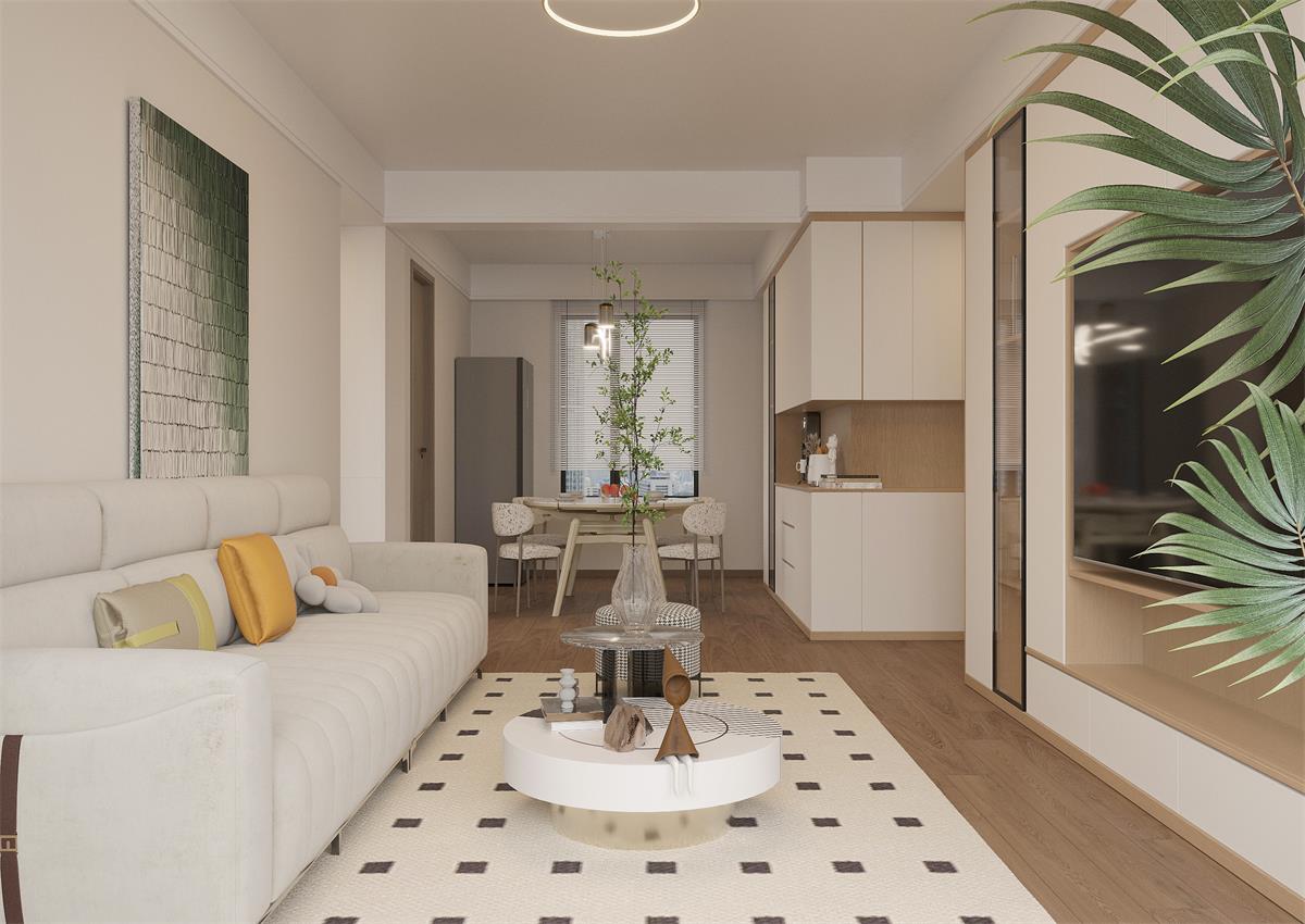 中房西悅府 | 簡約不失高級，127㎡原木奶油風滿是松弛感！