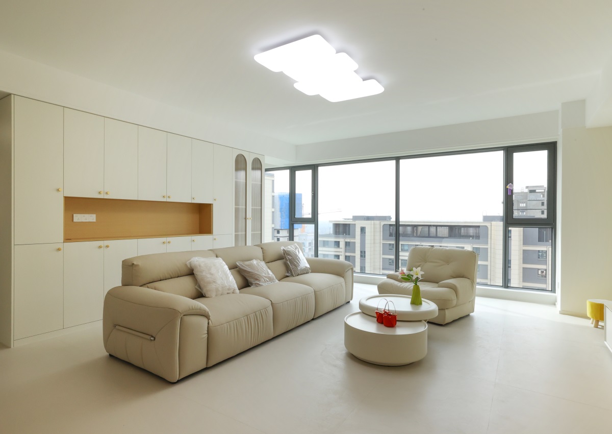 實(shí)景 | 萬錦公館143㎡奶油風(fēng)，藏進(jìn)角落里的寫意自然，讓焦慮瞬間清零！