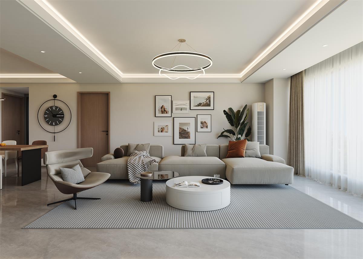 中海華樾 | 萬萬沒想到！這個130㎡簡約風(fēng)的家，讓幸福感飆升！