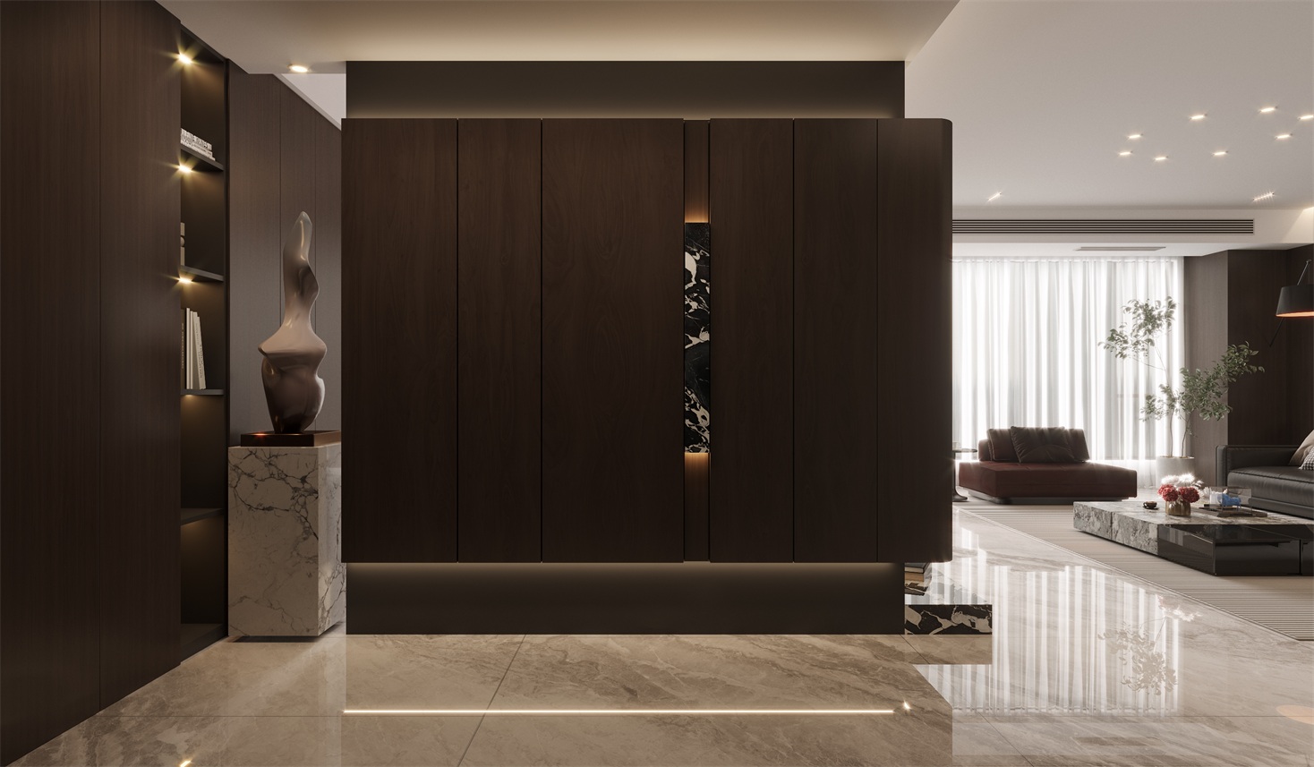 中海海樾133㎡ | 意式極簡風又殺回來了！這高級感我真拒絕不了~