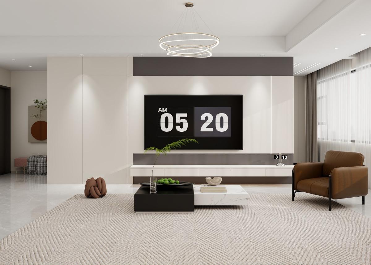 玉庭華府 | 135㎡現(xiàn)代簡約風，給生活做減法，舒適加倍！