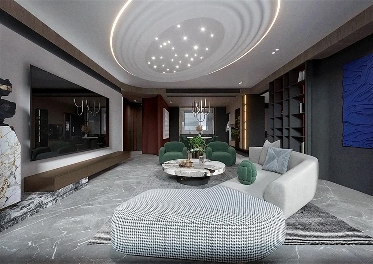 中海九樾143㎡ | 你不敢嘗試的暗黑系混搭風(fēng)，到底有多炫酷？！