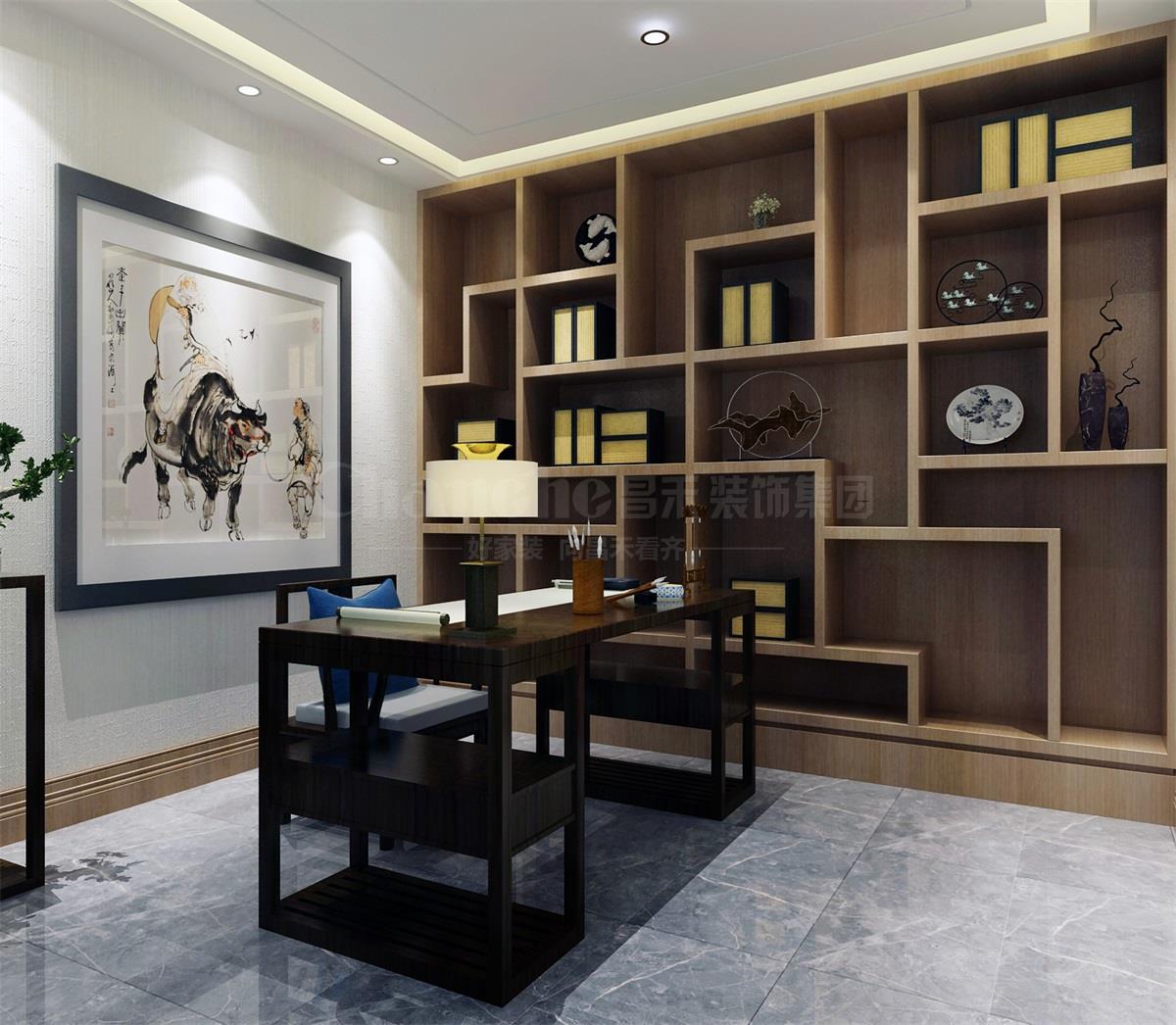 書房和接待茶室散發(fā)著淡淡的茶香，只需心境空靈，少幾分濃墨重彩，多幾分雅致清寧，并在此感悟生命的智慧。